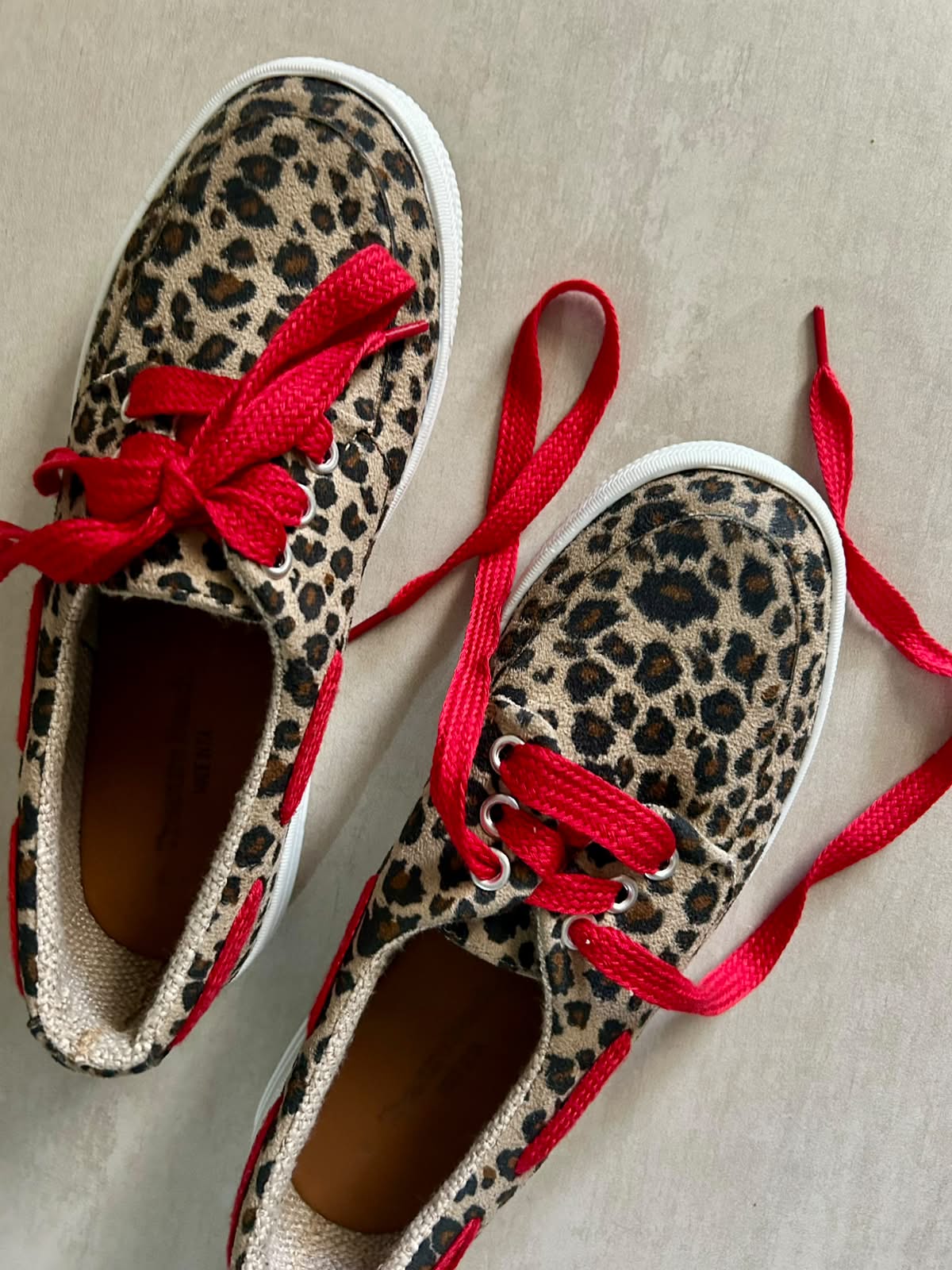 THE SAYLA - Leopard & Red
