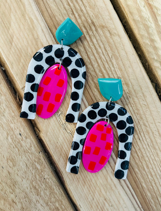 Polka Dot Earrings
