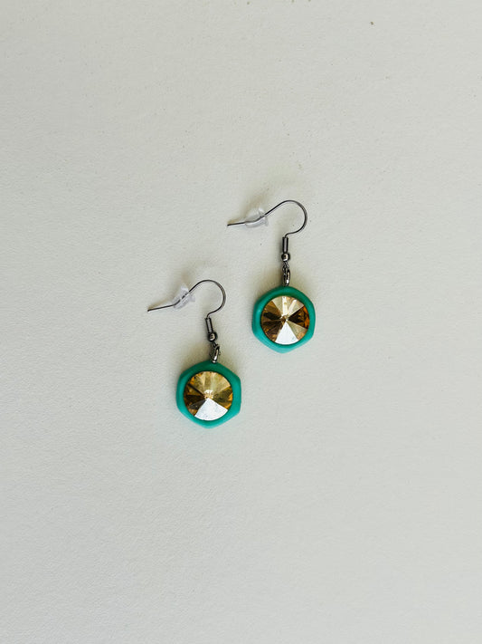 The Sol Earrings | Turquoise & Gemstone-Inspired Drop Earrings