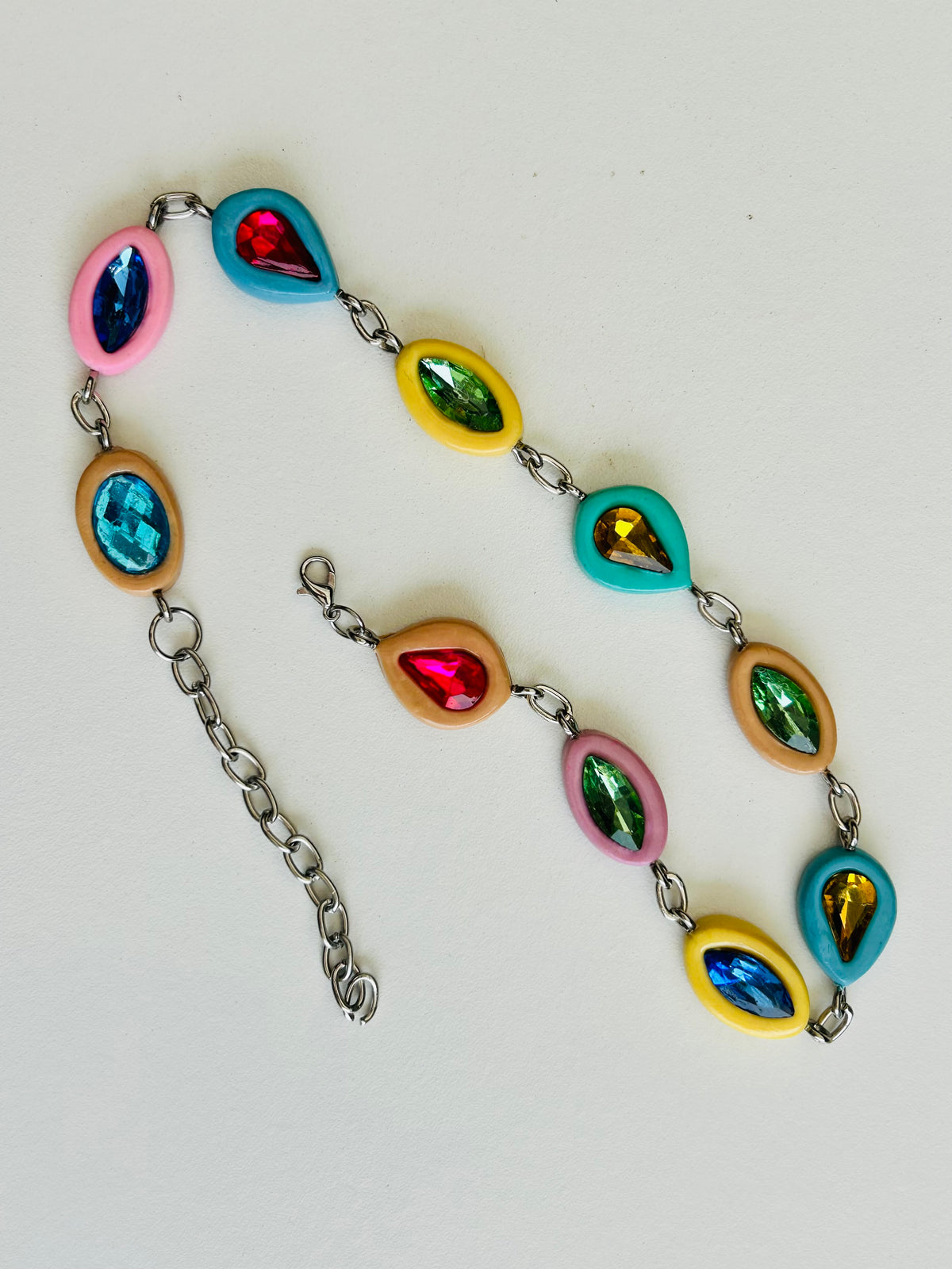 The Dolce Necklace | Colourful Gemstone-Inspired Statement Necklace