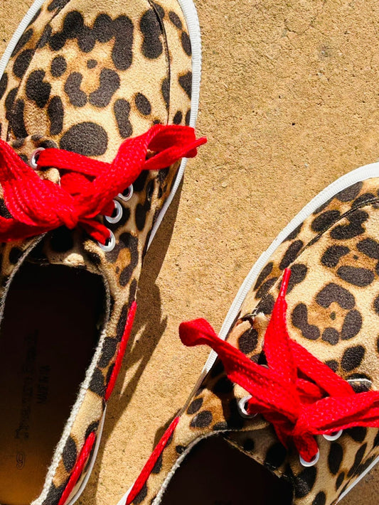 THE SAYLA - Leopard & Red