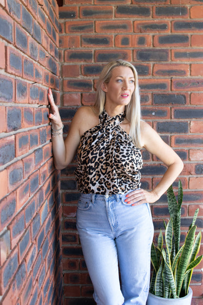 MULTIWAY WRAP SKIRT - LEOPARD