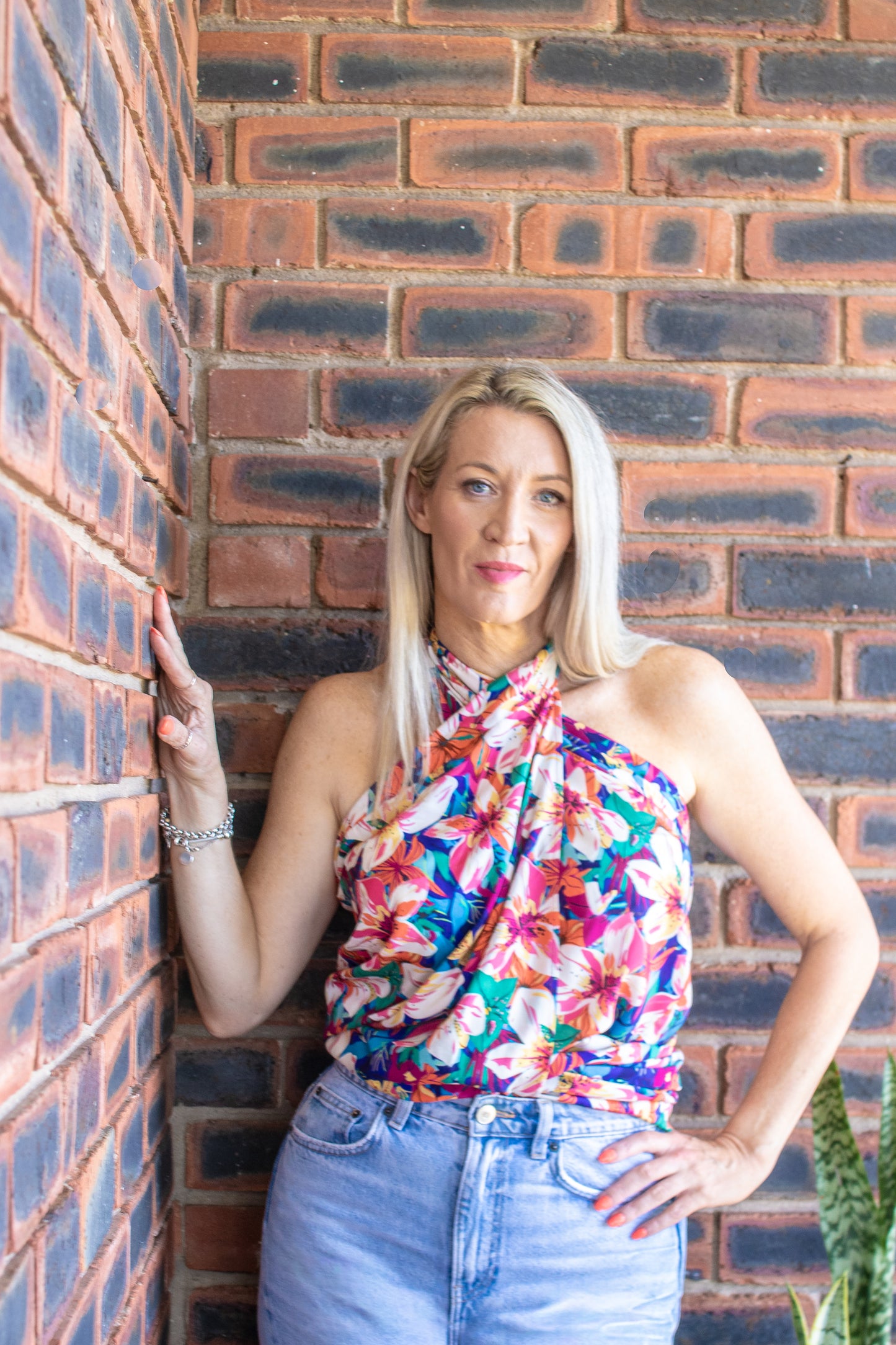 MULTIWAY WRAP SKIRT - TROPICAL LILY BLOOM