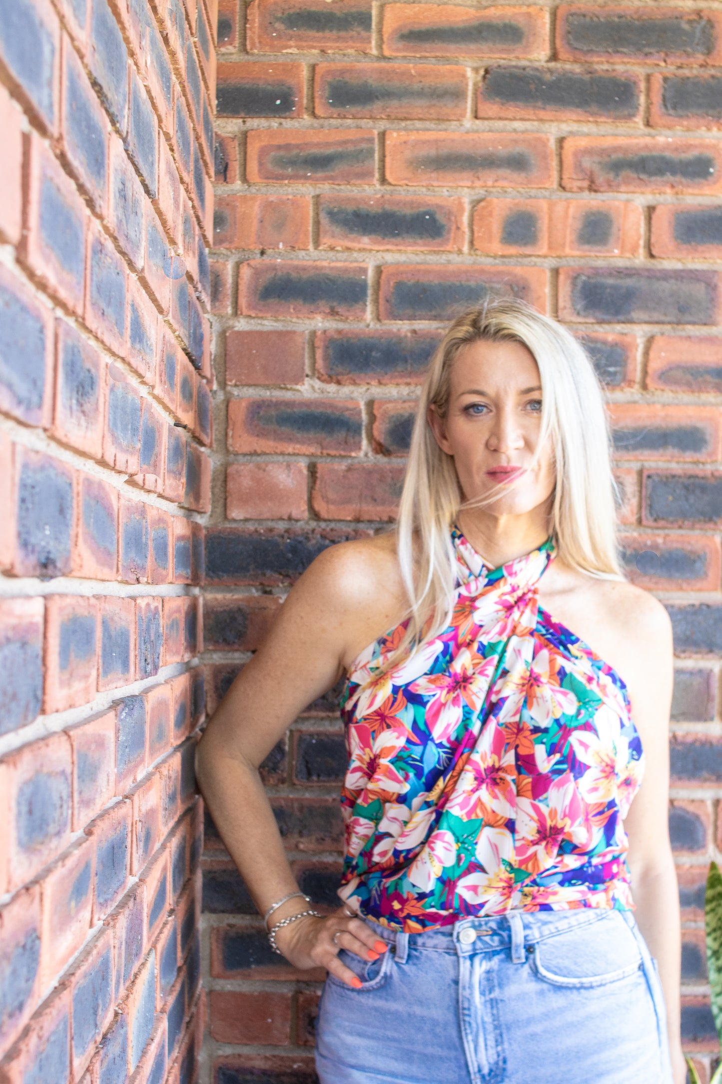 MULTIWAY WRAP SKIRT - TROPICAL LILY BLOOM