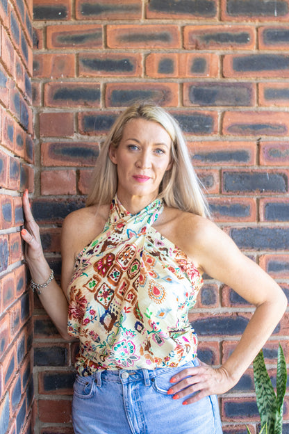 MULTIWAY WRAP SKIRT - BOHO FLORAL
