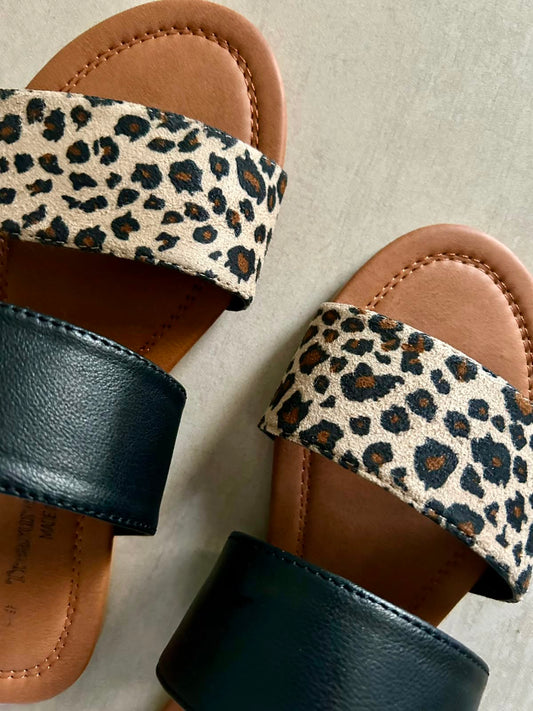 THE DONNA - Leopard & Black