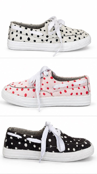THE SAYLA - Chocolate Abstract Polka Dot (Coco & Salt Collab)