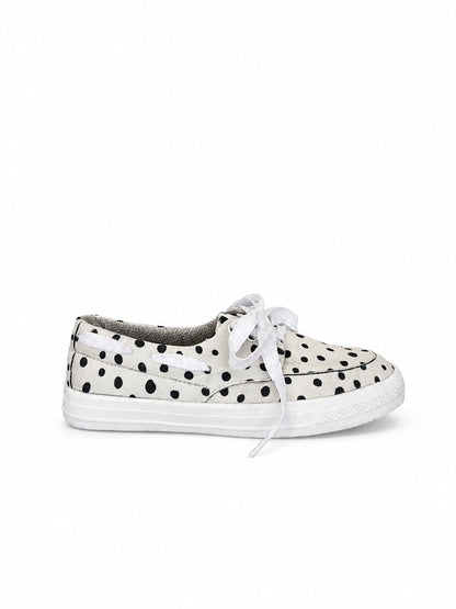 THE SAYLA - Black & White Abstract Polka Dot (Coco & Salt Collab)
